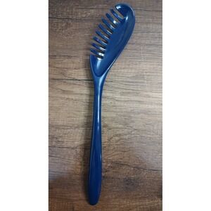 HUTZLERN Navy Blue MELAMINE #534 PASTA SPAGHETTI STRAINING COOKING UTENSIL U79